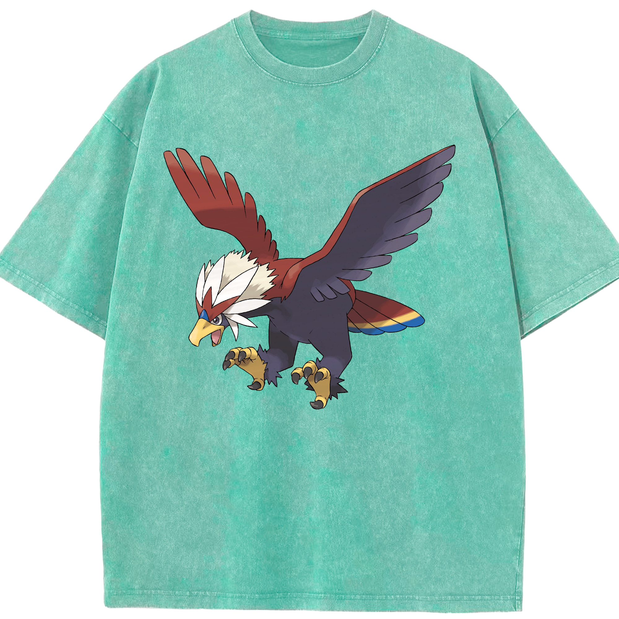 （画像用） ポケットモンスター Pokémon 綿100% ヴィンテージ風 半袖Tシャツ（フロントプリント）